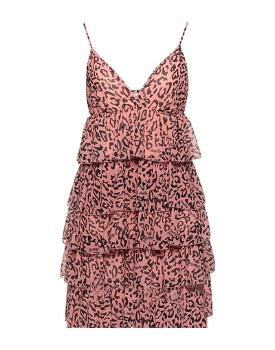 Aniye By Short Dresses In Salmon Pink