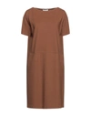 Circolo 1901 Short Dresses In Brown