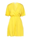 Simona-a Short Dresses In Yellow