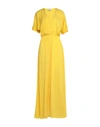Simona-a Long Dresses In Yellow