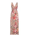Spago Donna Long Dresses In Pink