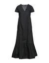 Spago Donna Midi Dresses In Black