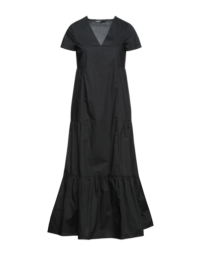 Spago Donna Midi Dresses In Black