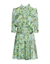 I'M ISOLA MARRAS I'M ISOLA MARRAS WOMAN MINI DRESS GREEN SIZE 6 VISCOSE, POLYESTER,15166127RW 4