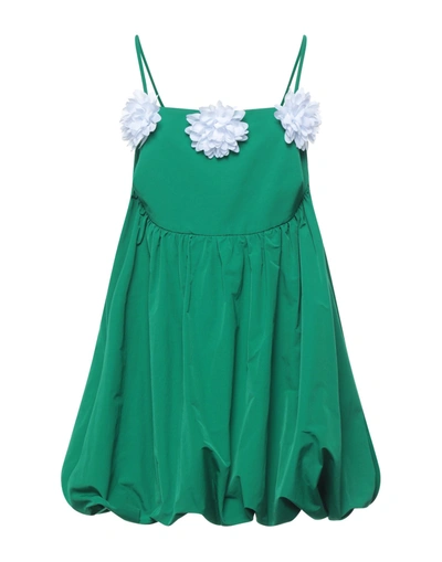 Gna Short Dresses In Green