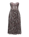 Elisabetta Franchi Midi Dresses In Black