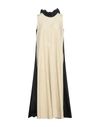 Rossopuro Midi Dresses In Sand
