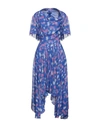 Isabel Marant Midi Dresses In Bright Blue