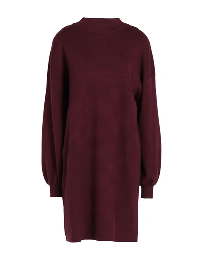 Vero Moda Short Dresses In Maroon