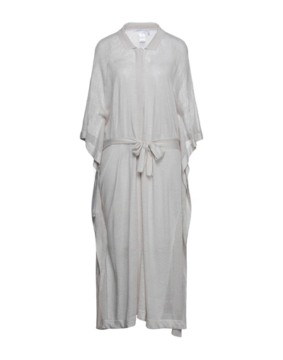 Agnona Midi Dresses In Grey