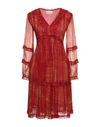 Maison Hotel Short Dresses In Red