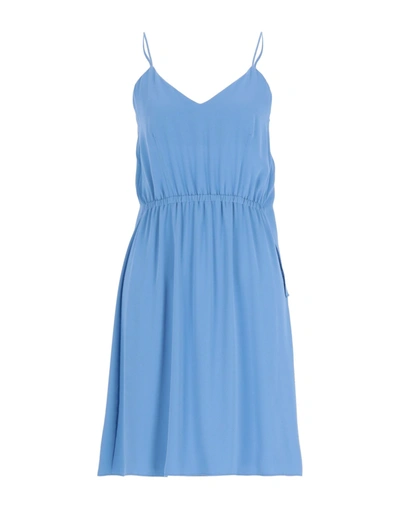 Mm6 Maison Margiela Midi Dresses In Blue