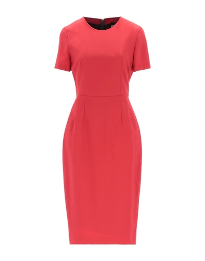 Paul Smith Midi Dresses In Red