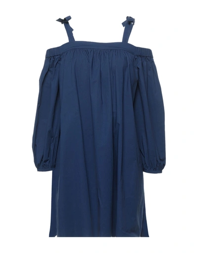 Boutique Moschino Short Dresses In Black
