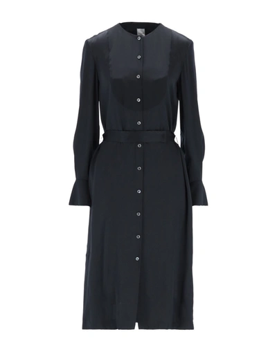 Paul Smith Midi Dresses In Black