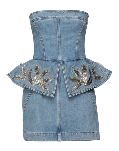 Philosophy Di Lorenzo Serafini Short Dresses In Blue