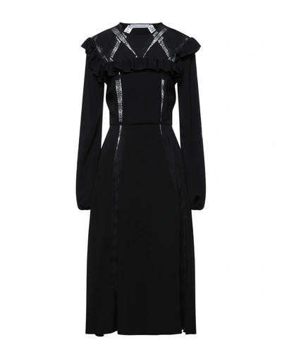 Philosophy Di Lorenzo Serafini Midi Dresses In Black