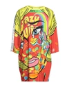 Moschino Women's Multicolor Other Materials Dress In Yellow