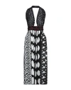 Dolce & Gabbana Midi Dresses In Black