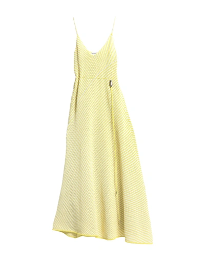 Bottega Veneta Long Dresses In Yellow