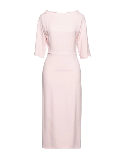 Valentino Midi Dresses In Pink