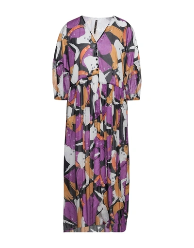 Manila Grace Long Dresses In Purple