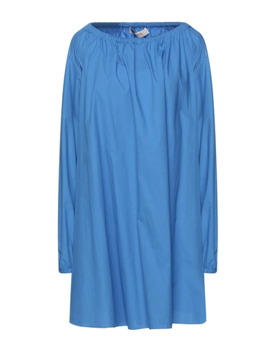 Jucca Short Dresses In Blue