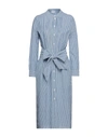 Aspesi Midi Dresses In Blue