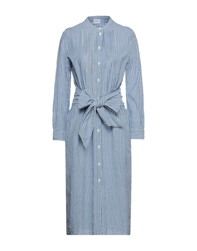 Aspesi Midi Dresses In Blue