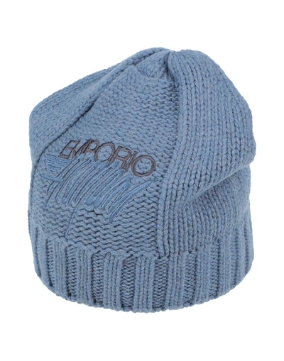 Emporio Armani Hats In Blue