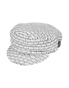 BORSALINO BORSALINO WOMAN HAT WHITE SIZE M LINEN, COTTON,46798238SG 4