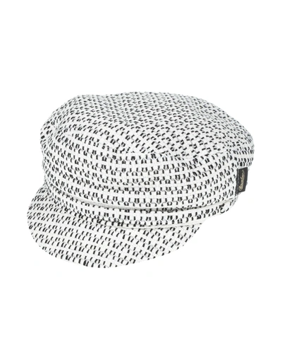 Borsalino Hats In White