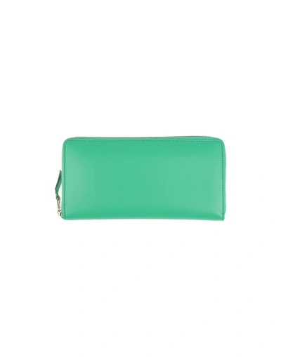 Comme Des Garçons Wallets In Green