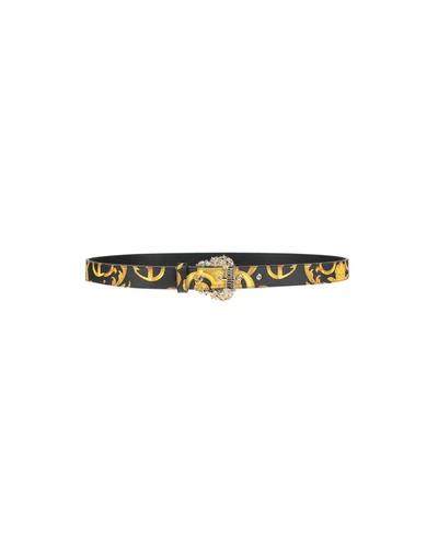 Versace Jeans Couture Belts In Black