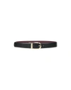 Emporio Armani Belts In Black