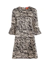 La Doublej 24/7 Heavy Cotton Stretch Dress In Fauve