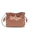 Loewe Flamenco Drawstring Knot Clutch Bag In Pink