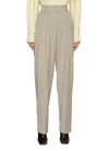 The Frankie Shop Gelso High-rise Tailored Trousers In Grey