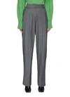 The Frankie Shop Gelso High-waisted Darted Trouser In Grey