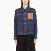 LOEWE ANAGRAM-PATCH DENIM JACKET,S359Y50X06CO-K-LOEW-5432