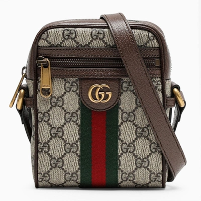 Gucci Ophidia Gg Bi-fold Wallet In Beige
