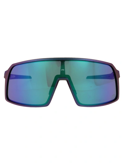 Oakley Sutro Mirrored Sunglasses In Blue