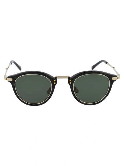 Garrett Leight Stanley S Sunglasses In Gold