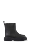 Gia Borghini Marte Short Boot In Black