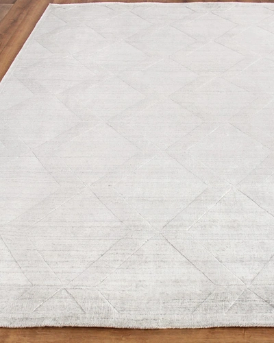 Exquisite Rugs Langford Hand-loomed Rug, 10' X 14' In Ivory