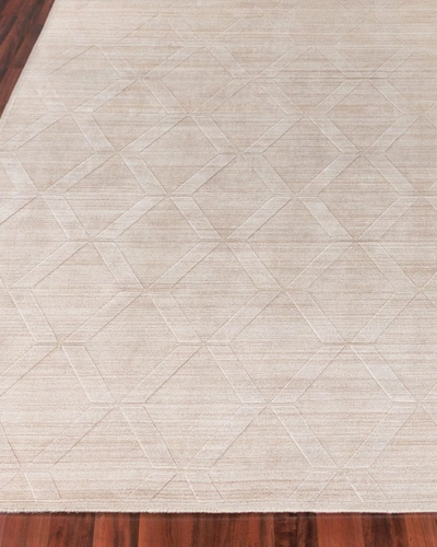 Exquisite Rugs Langford Hand-loomed Rug, 6' X 9' In Beige
