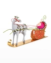 PATIENCE BREWSTER JINGLE BELLS SLEIGH WITH SHOE FIGURE,PROD246620284