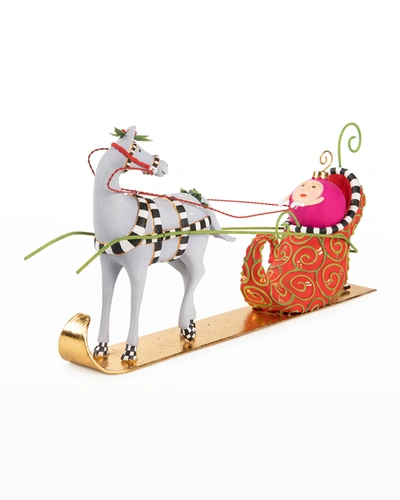 Patience Brewster Jingle Bells Sleigh With Shoe Figure