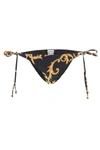 Ganni String Bikini Briefs - Recycled Matte In Black (black)