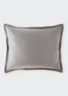 Sferra Perrio Matelasse Standard Sham In Silver